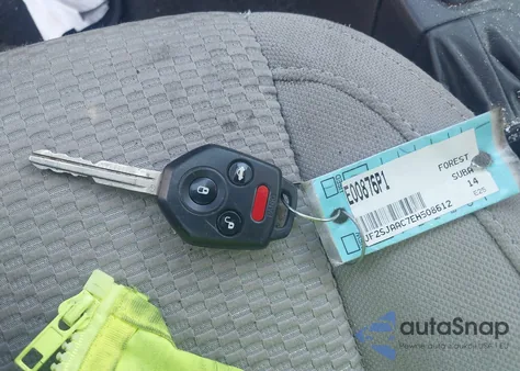 2014 Subaru Forester 2.5I from USA, damaged, VIN JF2SJAAC7EH508612